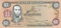 Jamaica 2 dollars 2 Dollars, Paul Bogle - Childrens - 1993 - Serial HT -
