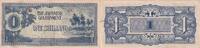 Oceania  1 Shilling - Japanese Government - 1942 Série OC VF