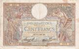 France 100 francs 100 Francs Luc Olivier Merson - 09-09-1937 - Serial W.55537 -