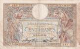 France 100 francs 100 Francs Luc Olivier Merson - 02-12-1937 - Serial V.56108 -
