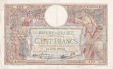 France 100 francs 100 Francs Luc Olivier Merson - 23-12-1937 - Serial B.56509 -