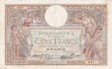 France 100 francs 100 Francs Luc Olivier Merson - 30-12-1937 - Serial Z.56740 -