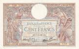 France 100 francs 100 Francs Luc Olivier Merson - 30-12-1938 - Serial Z.56740 -