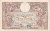 France 100 francs 100 Francs Luc Olivier Merson - 01-12-1938 - Serial G.62582 -