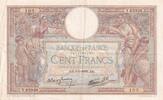 France 100 francs 100 Francs Luc Olivier Merson - 05-01-1939 - Serial Y.62936 -