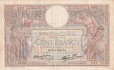 France 100 francs 100 Francs Luc Olivier Merson - 30-03-1939 - Serial L.65225 -