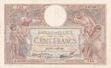 France 100 francs 100 Francs Luc Olivier Merson - 30-03-1939 - Serial R.65398 -