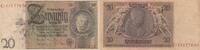 Germany  20 Reichsmark - Werner Von Siemens - 1929 - Serial C VF