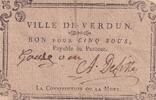 France 5 sols 5 Sous - Haute-Garonne - Verdun-sur-Garonne - 1792 VF