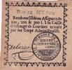 France 10 sous 10 Sous - Eure - Caisse d'échange de Louviers - 1792 - False note -