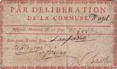 France 30 sous 30 Sous - Gard - Commune de Uzès - 1791 -