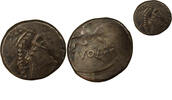 Gaul 1 denier Ie siècle Av JC Allobroges - Denarius VOL with Horse and Caduceus- Ist Century BC VF