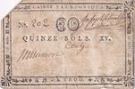 France 15 sols 15 Sols - Loire et Cher - Caisse Patriotique de Troo - 1792 -