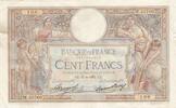 France 100 francs 100 francs - Luc Olivier Merson - 15-04-1937 - Serial W.53709 -