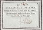 France 1791 2 Sous 6 Deniers - Haute-Marne - Bureau de Confiance de Chaumont - 19-08-1791 - 6852 AU