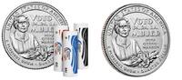 USA  1/4 Dollar - American Women - Nina Otero-Warren - D Denver - 2022 AU