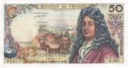 France 1975 50 Francs Racine 06-03-1975 - Serial E.267 AU