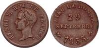 France  1/2 Franc (Module), Henri V - 13 years of Henri V - 1833 XF