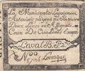 France  2 livres - Mayenne - Laval municipality - ND FF+