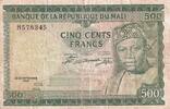 Mali 500 francs 500 Francs - Pdt. Modibo Keita - Building - 22/09/1960 - Serial H -