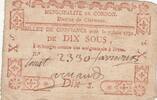 France  10 sous - Puy de dôme - Municipality of Cornon - 1792 VF