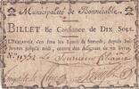 France  10 Sols - Sarthe - Municipalité de Bonnetable - 1792 FF+