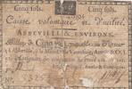France  5 sols - Somme - Voluntary and useful council Abbeville - 1792 VG+