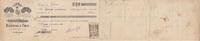 France  14 francs - Bank cheque receipt - Oils and soaps - 1914 VF
