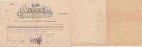 France  25.10 francs - Bank cheque receipt - La prévoyance - 1917 VF