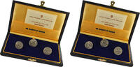 Italy token Banco di Roma - 3 Denarius Gaio Memmio - Gneo Calpurnio - Lucio Marcio Filippo - Silver - 1984 AU