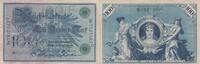 Germany 100 mark 100 Mark - 1908 - Green seal 7 digit Nr75 - P.34 -