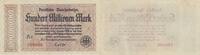 Germany 100 million de mark 100 Millionen Mark - State of Berlin - 25-10-1923 - Serial AC -