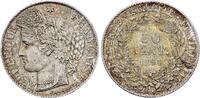 France 50 centimes 50 Cents Ceres - Third Republic - 1894 A Paris - Silver AU