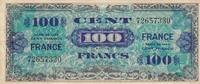 France  100 Francs - American printing - 1944 - without serial - Num 72657330 VF