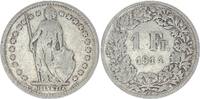 Switzerland 1 franc 1 Franc Helvetia - 1914 B Bern -