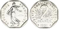 France  2 Francs Seed sower - 1991 UNC