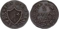 Switzerland 2 rappen 2 Rappen - Canton de Schwyz - 1843 -