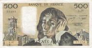 France 1978 500 francs - Pascal - 05-10-1978 - Serial X.97 VF