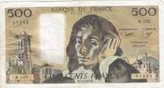 France 500 francs 500 francs - Pascal - 07-06-1979 - Serial R.105 -