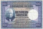 Iceland 100 kronur 100 Kronur J. Sigurdsson - Flock of sheep - 1943 - C1.250.540 -