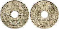French Indo-China 5 cent 5 Cent - French Republic - Patey - 1938 -