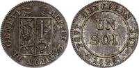 Switzerland 1 sol 1 Sol - Canton de Genève - 1825 -