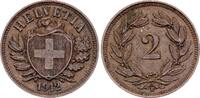 Switzerland 2 centimes 2 Centimes - Coat of arms series - 1912 -