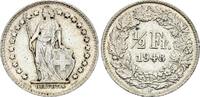 Switzerland 1/2 franc 1/2 Franc Helvetia - 1948 - B Bern - Silver -