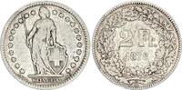 Switzerland 2 francs 2 Francs - Helvetia - 1878 - B Berne - Silver -