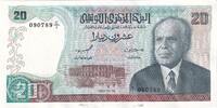 Tunisia 20 dinars 20 Dinars - Habib Bourguiba - Sousse - Serial L.1 - 1980 - P.77 -