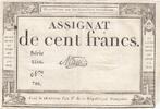 France  100 Francs - 18 Nivose An III - (07.01.1795) - Sign. Mane - Serial 3316 VF