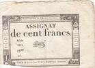 France  100 Francs - 18 Nivose An III - (07.01.1795) - Sign. Massé - Serial 2331 VF