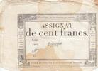 France 100 francs 100 Francs - 18 Nivose An III - (07.01.1795) - Sign. Dehogues - Serial 2859 -