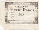 France 100 francs 100 Francs - 18 Nivose An III - (07.01.1795) - Sign. Bert - Serial 3420 -
